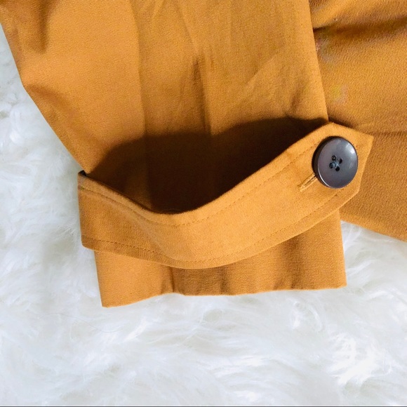 Madison Tan Navy Red Trench With Belt Coat Sz M - Picture 13 of 16